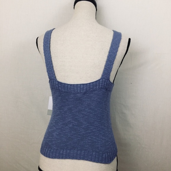 ๐ BP Straight up Sweater Tank Top. Blue. Sz.S. - Picture 10 of 10